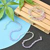 Transparent Glass Beads Strands GLAA-YW0001-59C-6