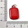 Printing 304 Stainless Steel Pendants STAS-K304-13D-G-3