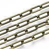 Unwelded Iron Paperclip Chains CH-S125-02F-AB-1