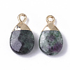 Natural Ruby in Zoisite Pendants G-S359-017A-2