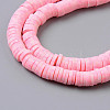 Handmade Polymer Clay Beads Strands CLAY-N008-010H-3