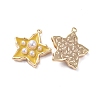 Brass Enamel Pendants KK-I661-03G-C-2