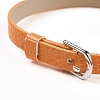PU Leather Watch Band Strap BJEW-E350-11-3