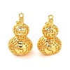 Hollow Brass Pendants KK-L229-004G-1