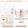 DIY Polycotton Braided Women's Crossbody Handbag Making Kits DIY-WH0349-353C-2