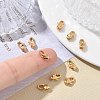 SHEGRACE Brass Lobster Claw Clasps XGRQ7M226-974G-4