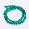 Transparent Glass Bead Strands GLAA-R095-10mm-M-2