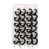 304 Stainless Steel Huggie Hoop Earrings EJEW-O087-09G-EB-2