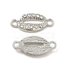 Alloy Connector Charms with Crystal Rhinestone LS-FIND-H039-74P-1
