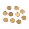 Ion Plating(IP) 304 Stainless Steel Pendants STAS-F271-02B-G-1