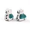 Handmade Porcelain Beads PORC-N009-09B-1