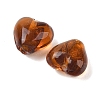 Handmade Silver Foil Glass Beads X-FOIL-R050-12x8mm-13-2