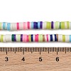 Handmade Polymer Clay Beads Strands PY-CBA18ED-02D-4