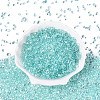 Transparent Electroplate Glass Beads EGLA-Q138-01F-2