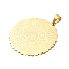 304 Stainless Steel Big Pendants STAS-U043-07C-G-2