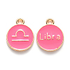 Alloy Enamel Pendants ENAM-S124-01B-03K-1