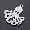 Non-Tarnish 201 Stainless Steel Pendants STAS-N090-JN847-1-2