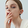 8Pcs 4 Colors 304 Stainless Steel Vortex Cuff Earrings EJEW-FI0001-60-7