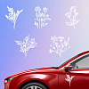 Plastic Reflective Vinyl Car Stickers STIC-WH0036-022-1