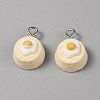 Opaque Resin Pendants RESI-TAC0016-09D-1