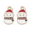 Christmas Alloy Enamel Pendants FIND-I067-02KCG-05-1