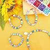 15 Colors Handmade Polymer Clay Beads CLAY-JP0001-02-6mm-4