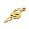 201 Stainless Steel Pendants LS-STAS-U016-09G-01-2