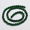 Natural Malaysia Jade Bead Strands G-A147-4mm-A07-2