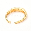 Horse Eye Golden Enamel Rings for Women KK-G404-16-3