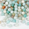 Nbeads 2 Strands Natural Flower Amazonite Beads Strands G-NB0004-46-4