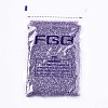 FGB 11/0 Grade A Baking Paint Glass Seed Beads SEED-S030-1151-5