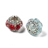 Acrylic Rhinestone Rondelle Beads OACR-S048-02-2