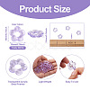 Transparent Acrylic Bead Frames X-TACR-S154-29B-26-7
