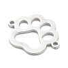 Non-Tarnish 304 Stainless Steel Hollow Connector Charms STAS-P332-02P-2