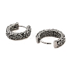 316 Surgical Stainless Steel Hoop Earrings EJEW-D096-02C-AS-2