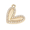 Alloy Rhinestone Pendants RB-CBA332B-05C-2