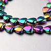 Electroplate Non-magnetic Synthetic Hematite Bead Strands G-F300-22B-02-1
