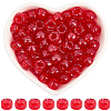 500Pcs Transparent Plastic Beads KY-SP0001-54E-1