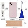 DIY Rectangle Bookmark Making Kits DIY-CP0006-84E-2