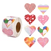 Valentine's Day Theme Paper Gift Tag Stickers X-DIY-C007-01D-1