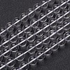 Synthetic Quartz Crystal Beads Strands GSR14mmA039-1-2