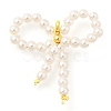 ABS Plastic Pearl Beaded Pendants KK-S396-34G-1