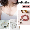 80Pcs 2 Colors Brass Bead Frames KK-PH0001-05-4