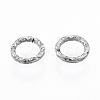 Non-Tarnish 304 Stainless Steel Open Jump Rings STAS-N092-167C-01-3