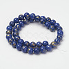 Natural Mashan Jade Beads Strands X-G-P232-01-G-6mm-2