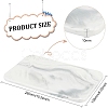 Porcelain Flat Serving Trays PORC-WH0016-05-3