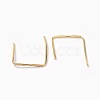 Brass Square Buckle KK-WH0021-02C-G-1