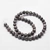Natural Map Stone/Picasso Stone/Picasso Jasper Bead Strands G-D840-60-6mm-2