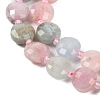 Natural Morganite Beads Strands G-B094-A22-01-3