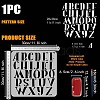 PET Hollow Out Drawing Painting Stencils DIY-WH0391-1029-2